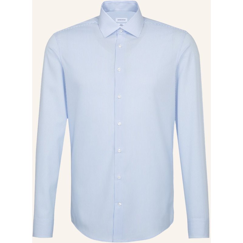 Seidensticker Business Hemd, Slim Fit blau