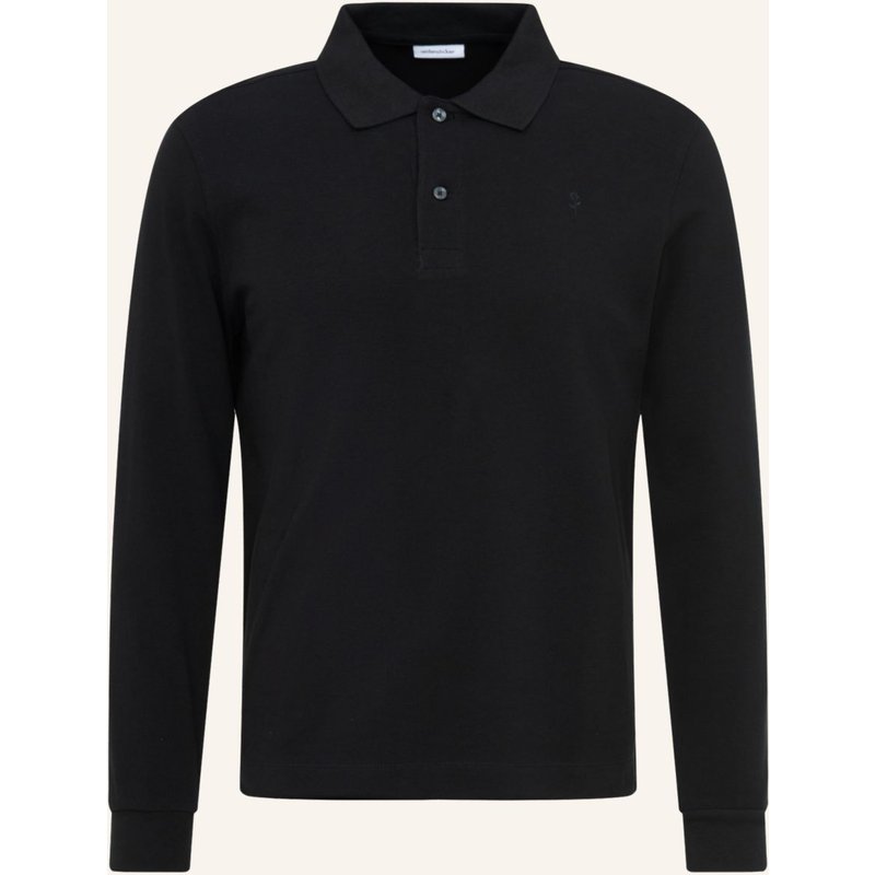 Seidensticker Polo, Polo-Shirt Slim Fit schwarz