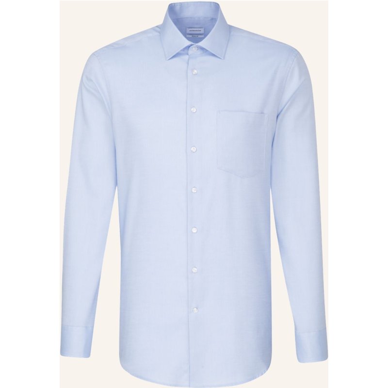 Seidensticker Business Hemd Regular Fit blau