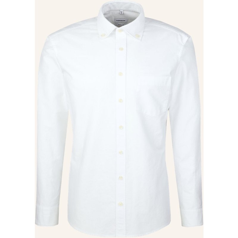 Seidensticker Casual Hemd Regular Fit weiss