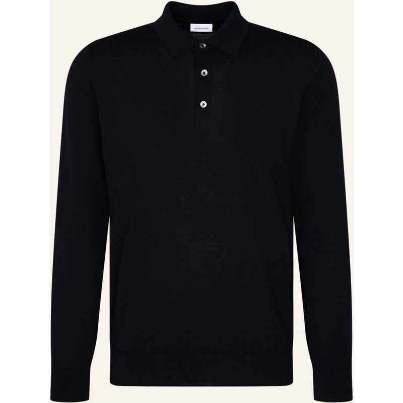 Seidensticker Pullover, Polo Regular Fit schwarz