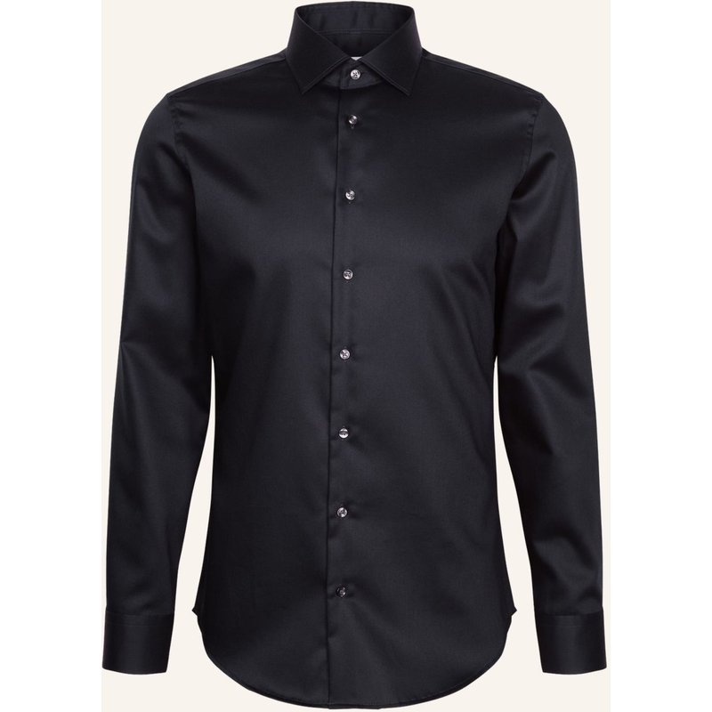Seidensticker Business Hemd Slim Fit schwarz