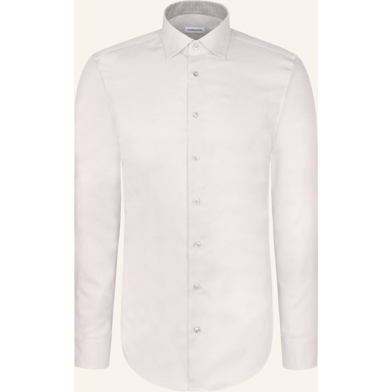 Seidensticker Business Hemd Slim Fit beige