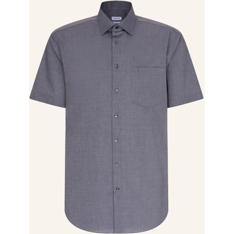 Seidensticker Business Hemd Regular Fit grau