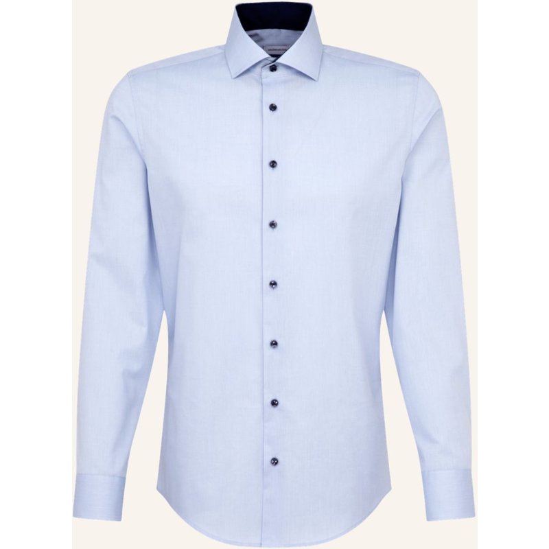 Seidensticker Business Hemd Slim Fit blau
