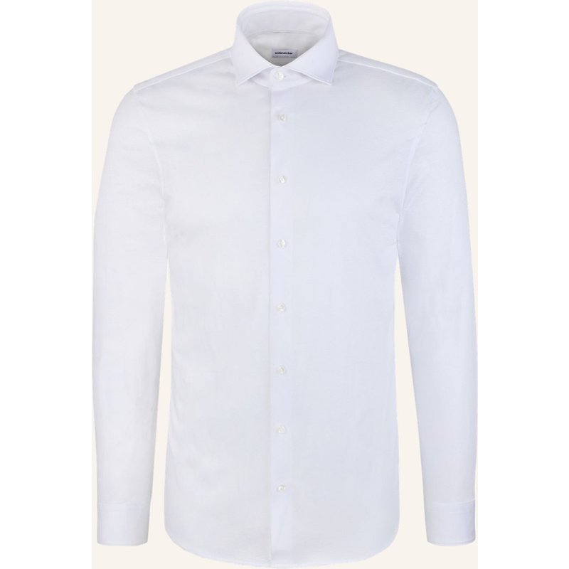 Seidensticker Jerseyhemd Shaped Fit weiss