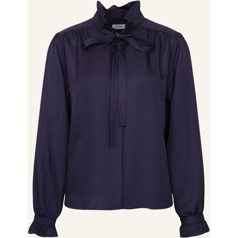 Seidensticker Ausgestellte Bluse blau