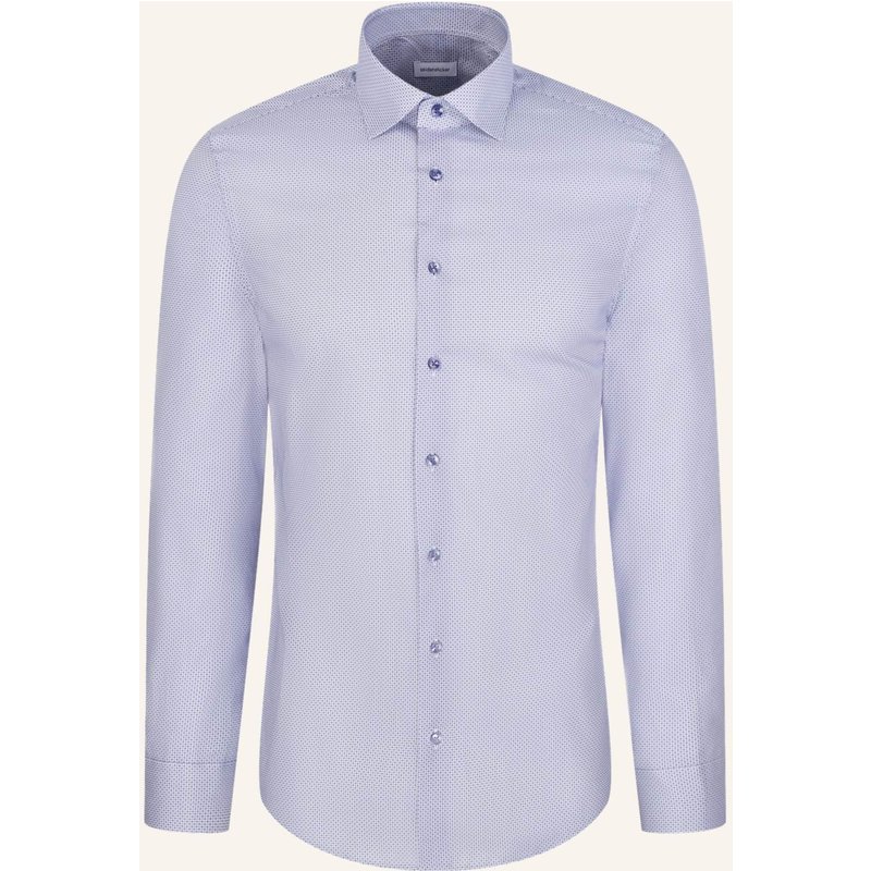 Seidensticker Business Hemd Shaped Fit blau