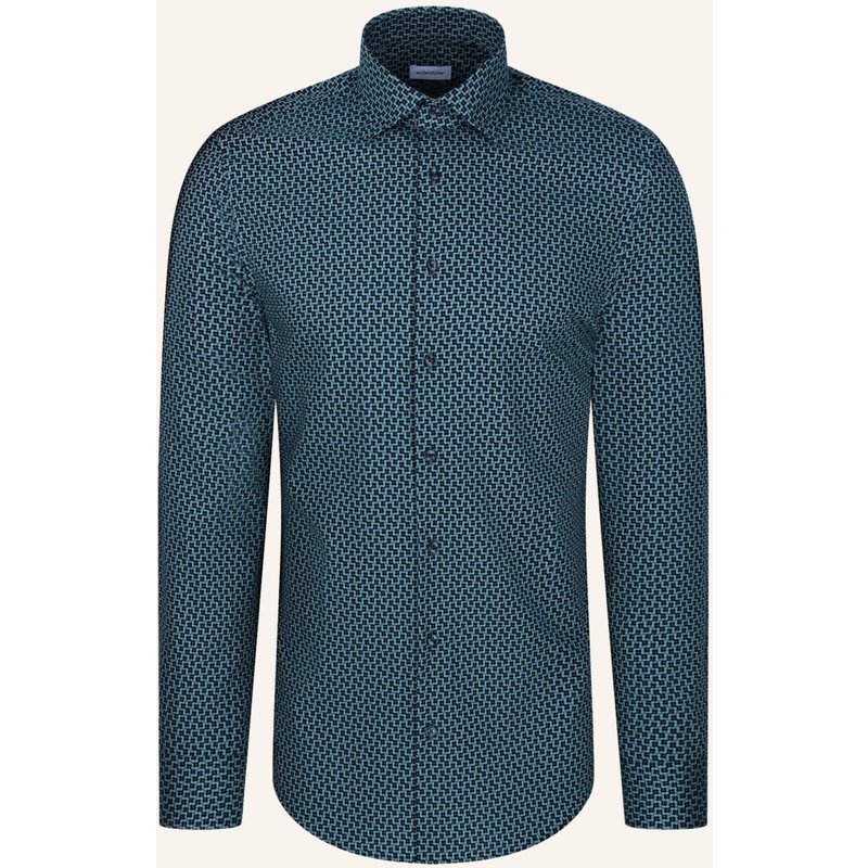 Seidensticker Business Hemd Slim Fit gruen