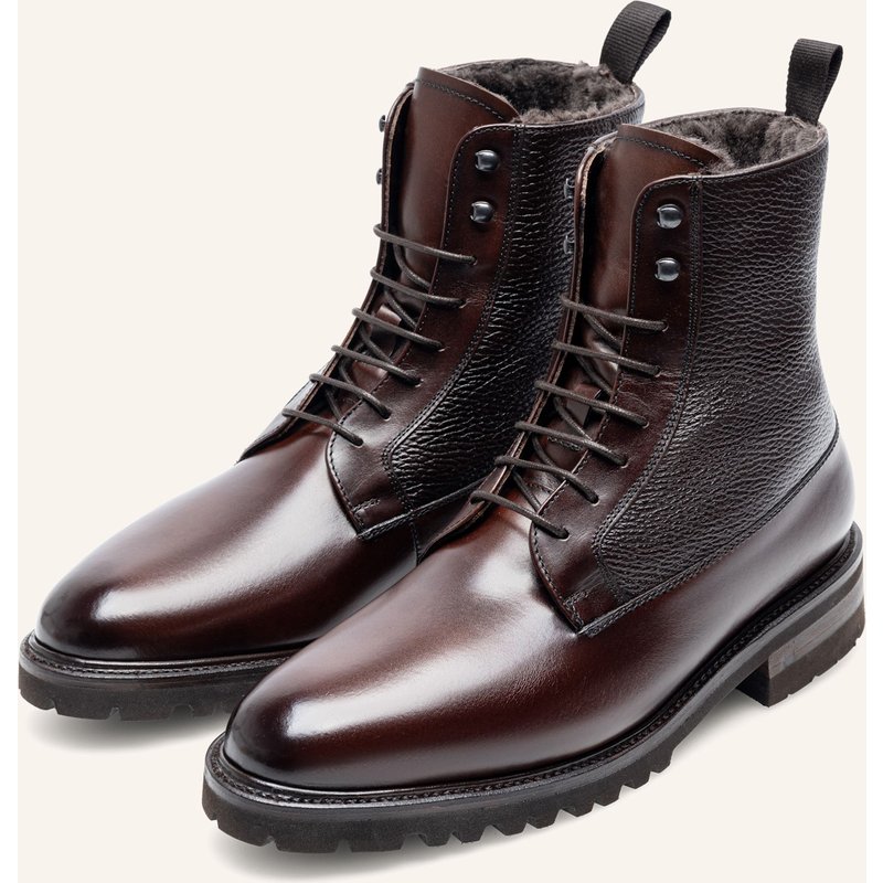 Henry Stevens Schnürboots Winston pdb5 braun