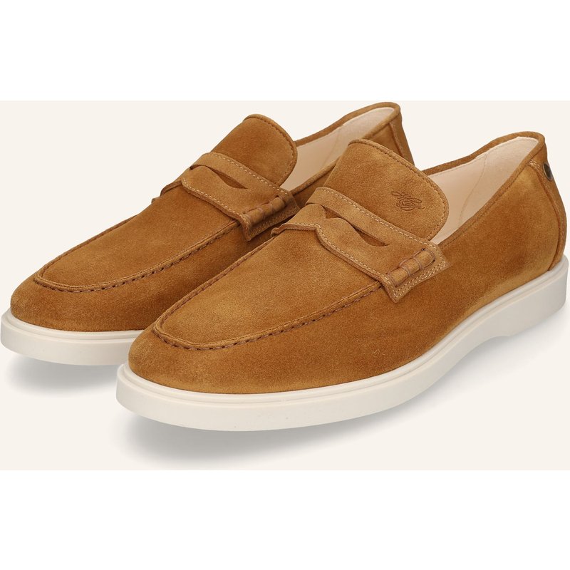 Heinrich Dinkelacker Loafer Genua Penny Loafer V braun
