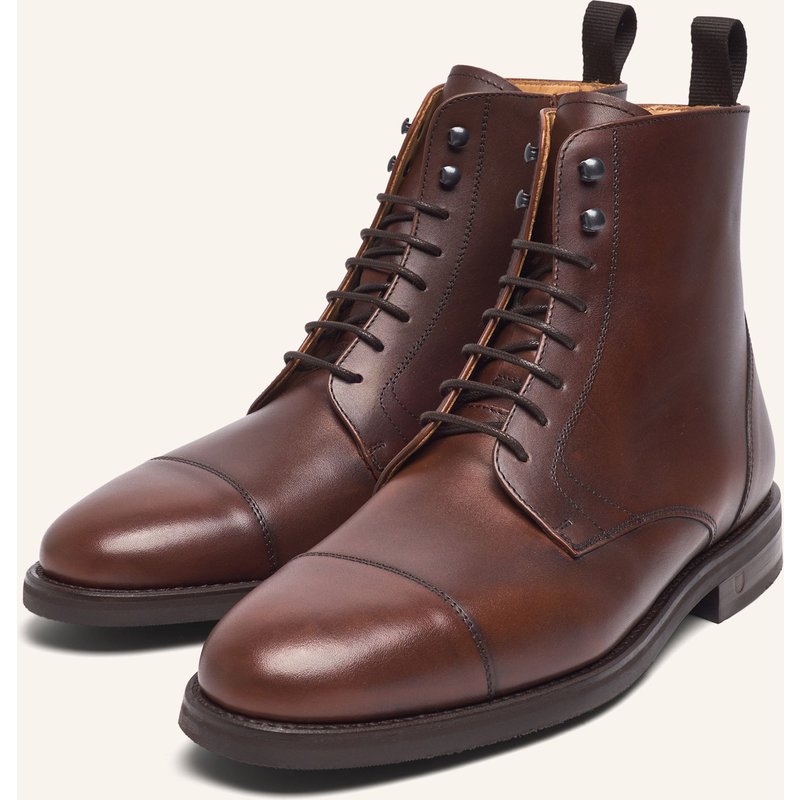 Henry Stevens Schnürboots Winston cdb2 braun