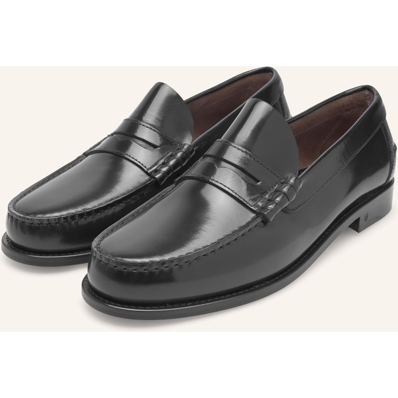 Henry Stevens Loafer M Pl schwarz