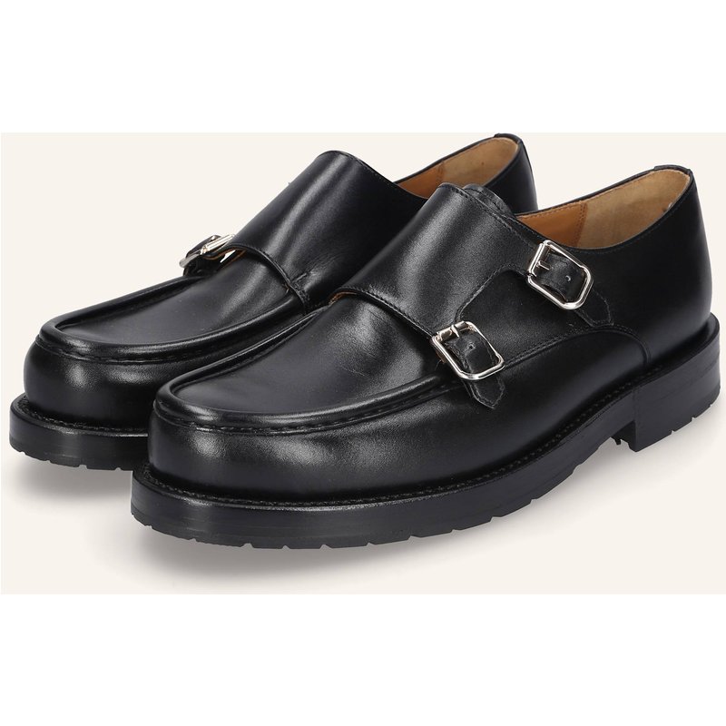 Heinrich Dinkelacker Schnallenschuh Rio Norweger Bc schwarz