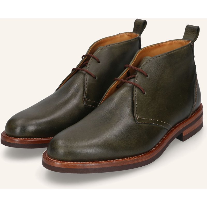 Heinrich Dinkelacker Schnürboots Genf Plain N gruen