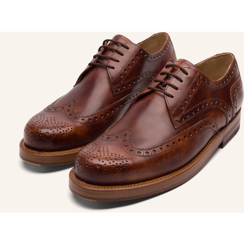 Heinrich Dinkelacker Schnürer Rio Full-Brogue Tc braun