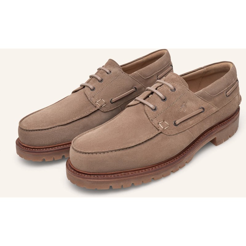 Heinrich Dinkelacker Bootsschuh Miami Plain V beige