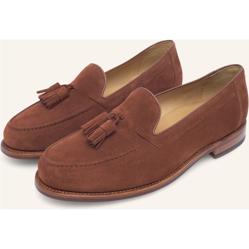 Heinrich Dinkelacker Loafer Wien Plain Tassel V braun