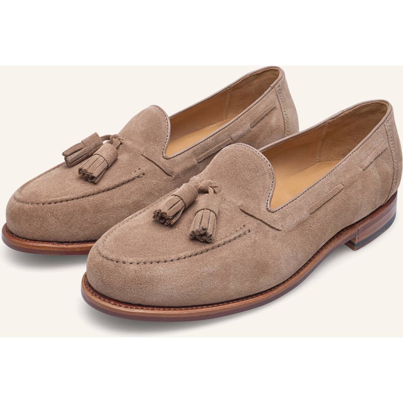 Heinrich Dinkelacker Loafer Wien Plain Tassel V beige