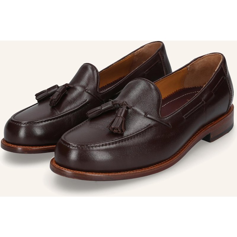Heinrich Dinkelacker Loafer Wien Plain Tassel Np braun