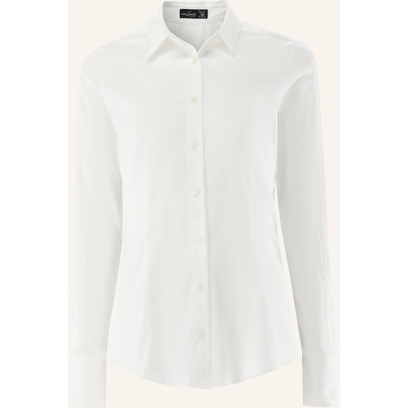 Van Laack Bluse Modern Fit weiss