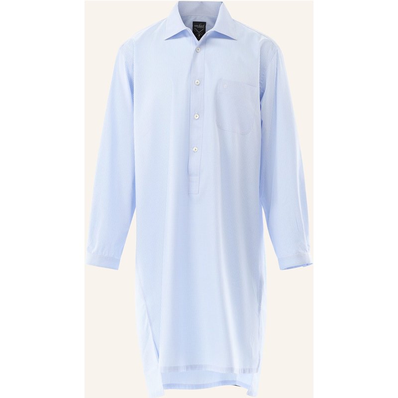 Van Laack Schlafshirt blau