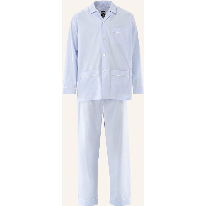 Van Laack Schlafanzug blau