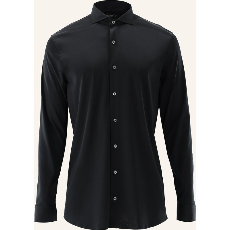 Van Laack Hemd Slim Fit schwarz
