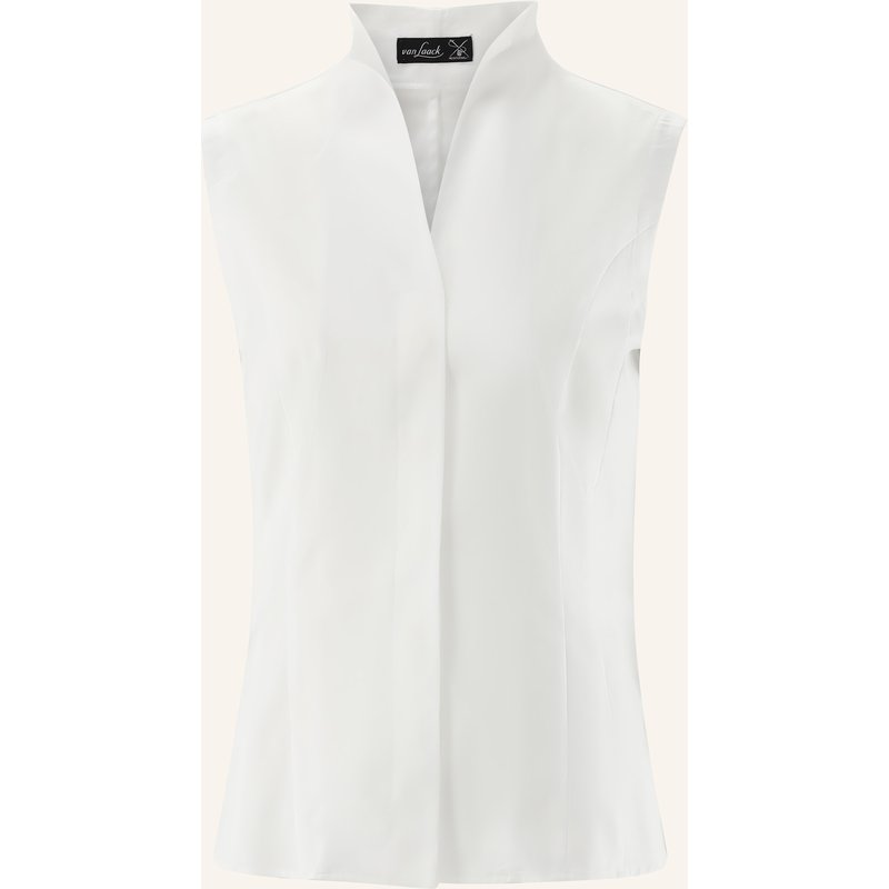 Van Laack Bluse Modern Fit weiss