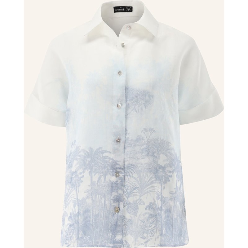 Van Laack Bluse Modern Fit weiss