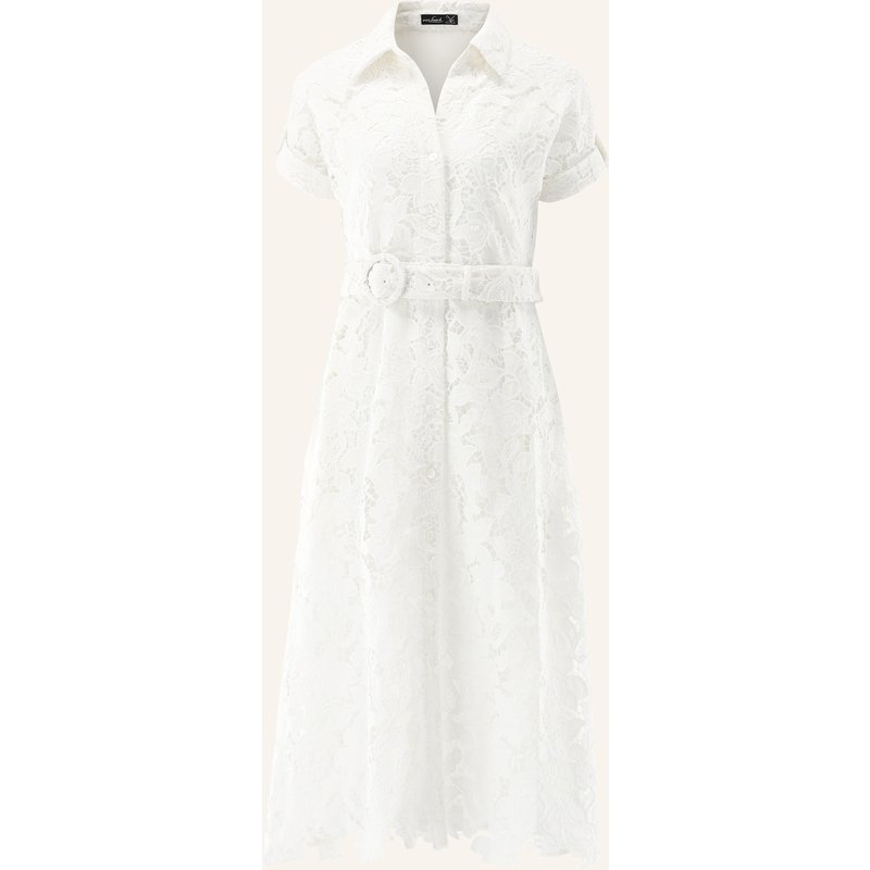 Van Laack Kleid Modern Fit weiss