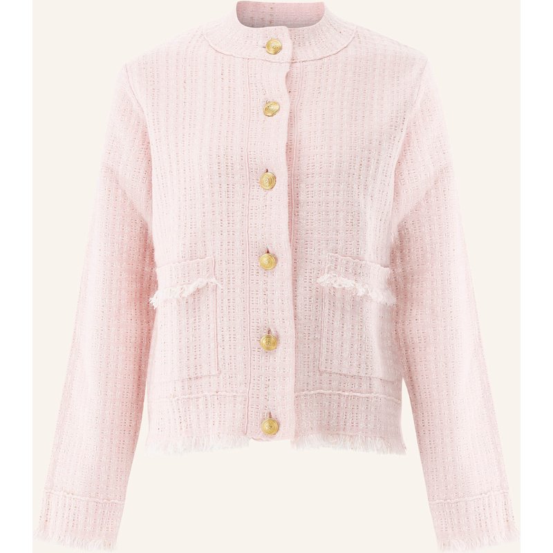 Van Laack Strickjacke rot