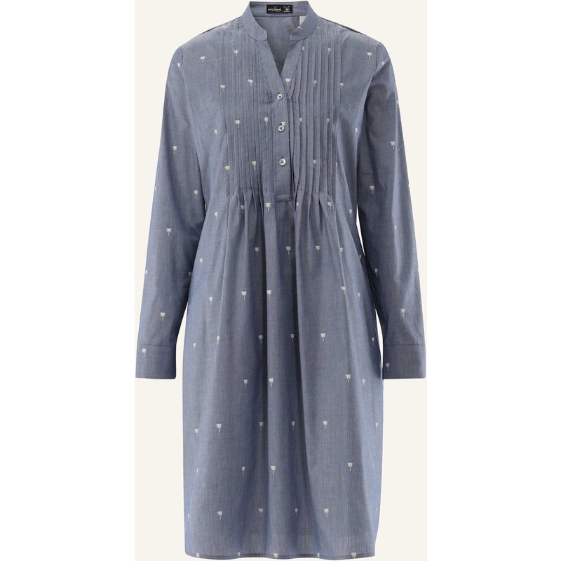 Van Laack Kleid Modern Fit blau