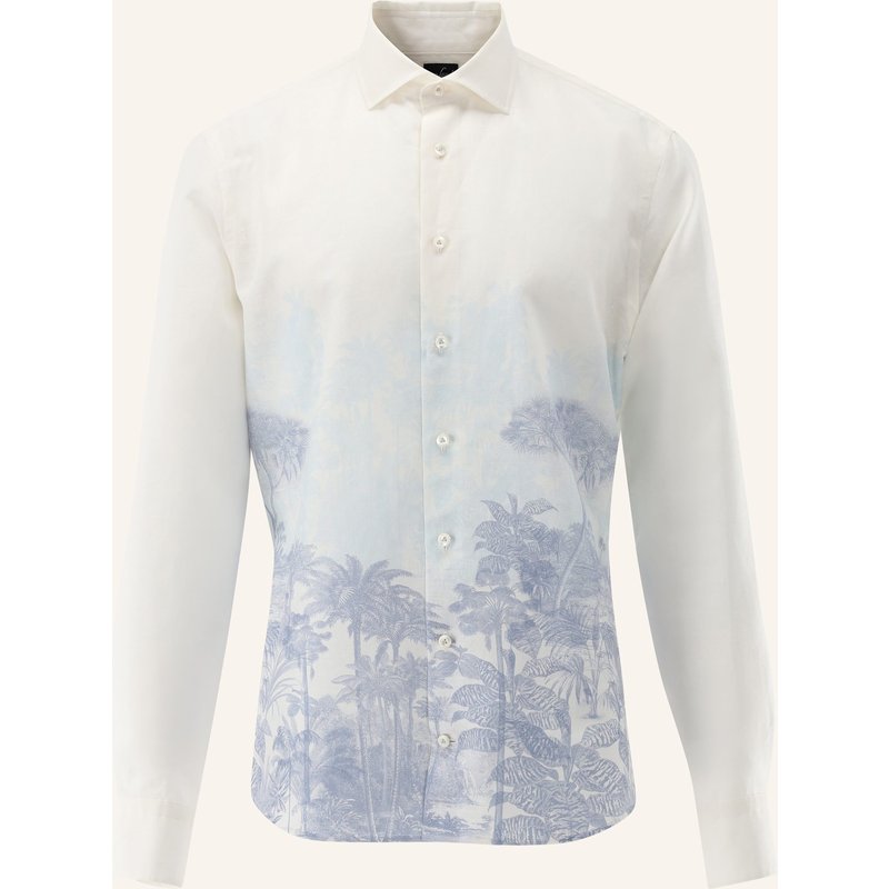Van Laack Hemd Slim Fit weiss