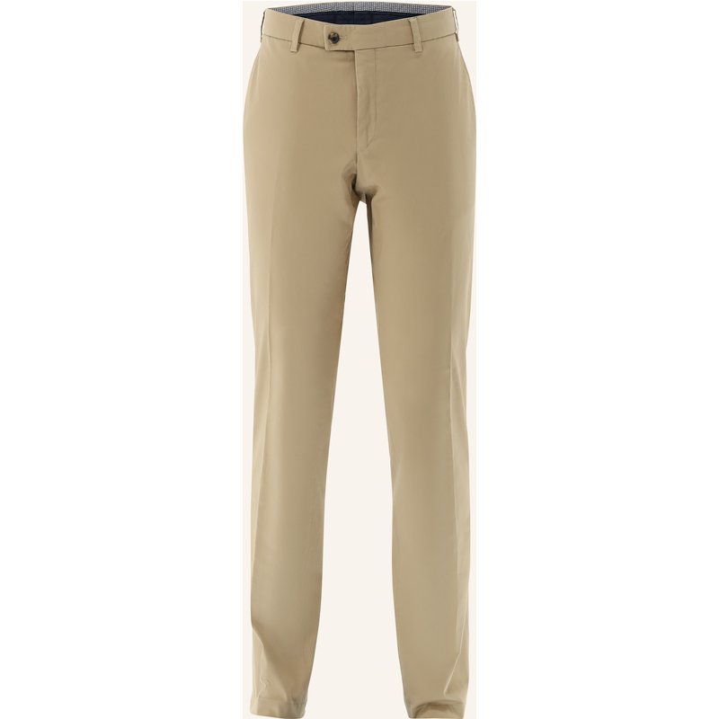 Van Laack Hose Slim Fit braun