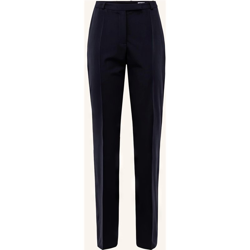 Van Laack Hose Slim Fit blau