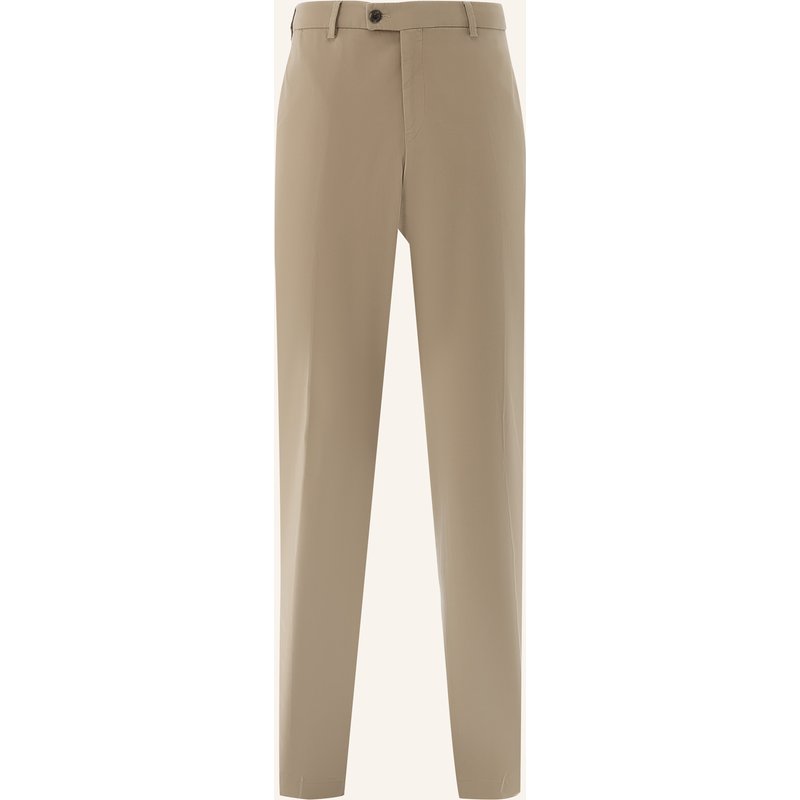 Van Laack Hose Slim Fit braun