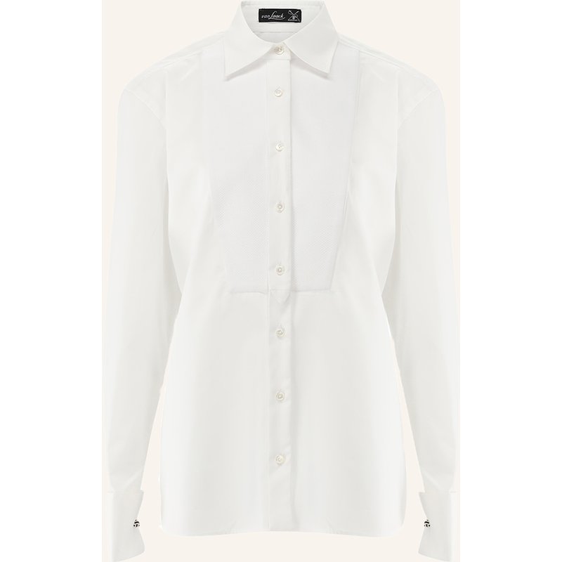 Van Laack Bluse Modern Fit weiss