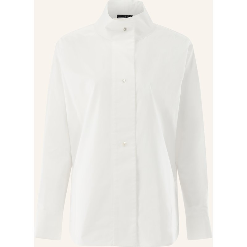 Van Laack Bluse Modern Fit weiss