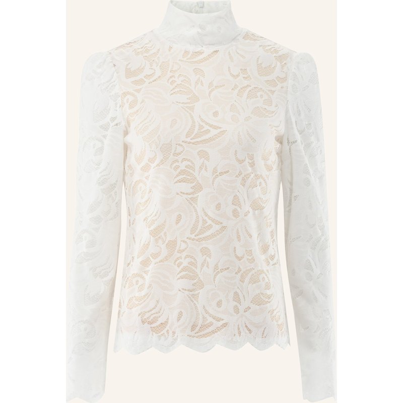 Van Laack Bluse Modern Fit beige