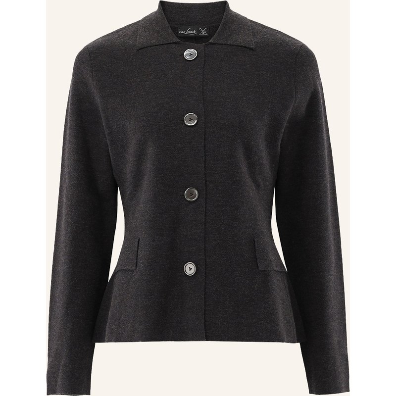 Van Laack Strickjacke grau