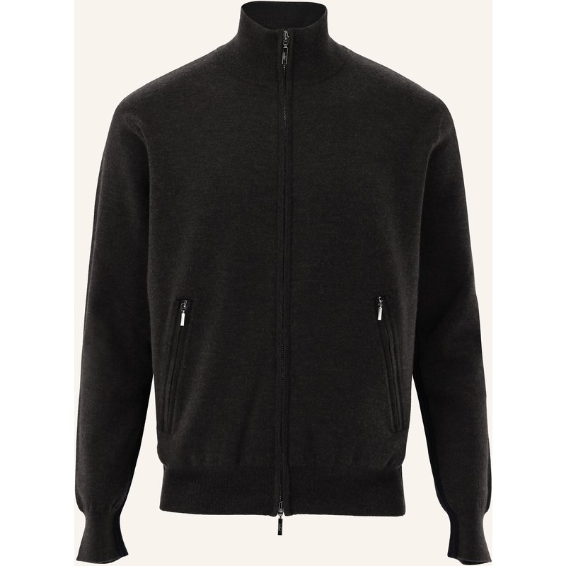 Van Laack Strickjacken grau