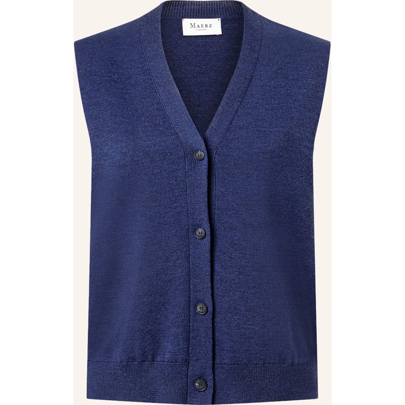 Maerz Muenchen Strickweste 230400 blau