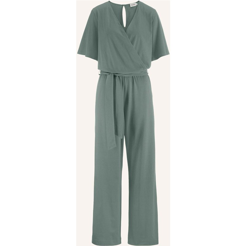 Hessnatur Jersey Overall gruen