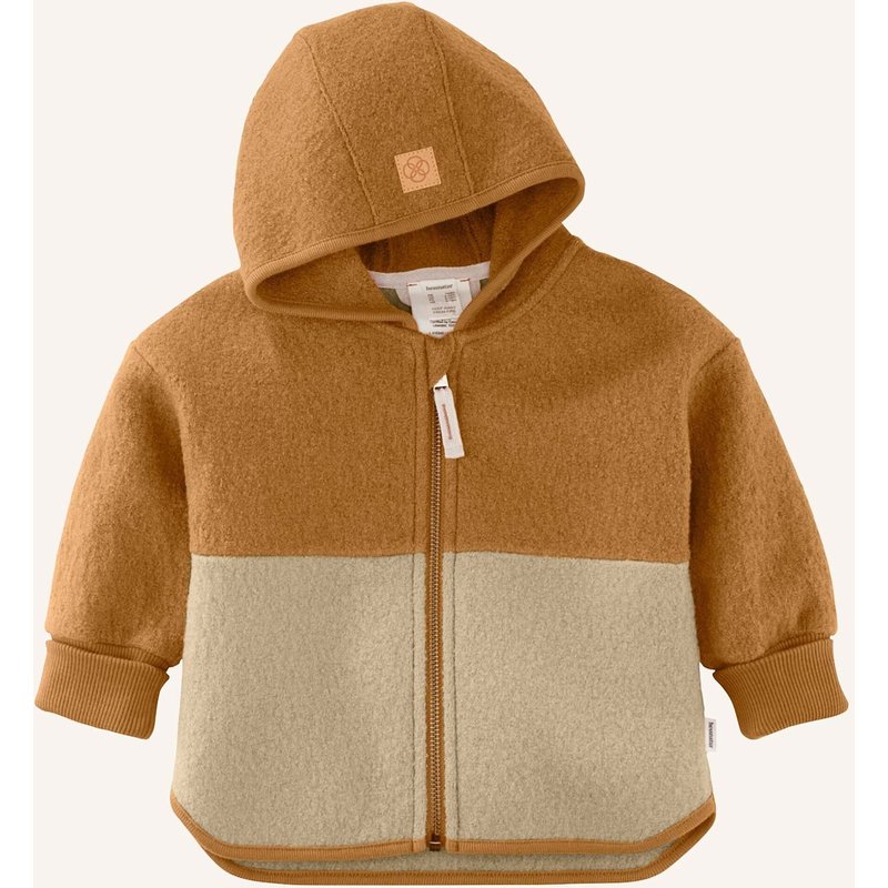 Hessnatur Hessnatur Walkjacke Aus Reiner Bio-Merinowolle beige