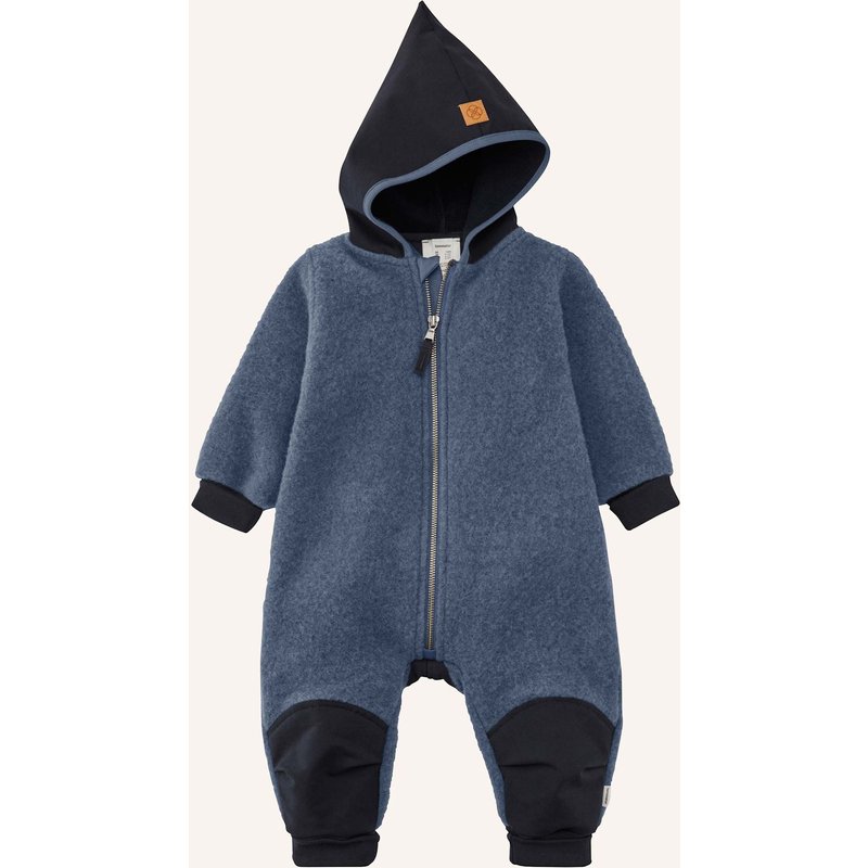 Hessnatur Wollfleece Overall blau