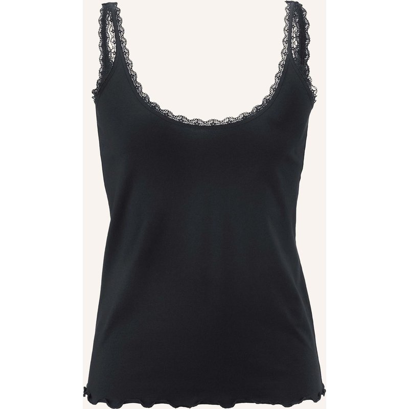 Hessnatur Tanktop schwarz