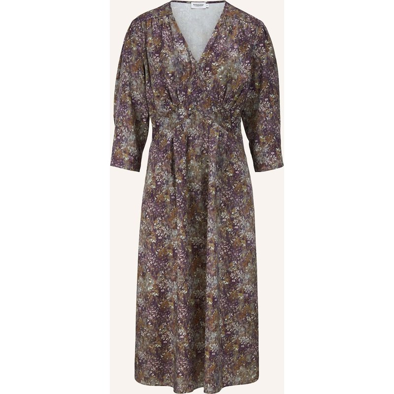 Hessnatur Hessnatur Kleid Tailliert Aus Tencel™ Lyocell Und Lenzing™ Ecovero™ Viskose lila