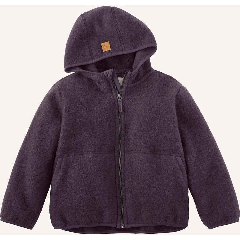 Hessnatur Wollfleece Jacke lila