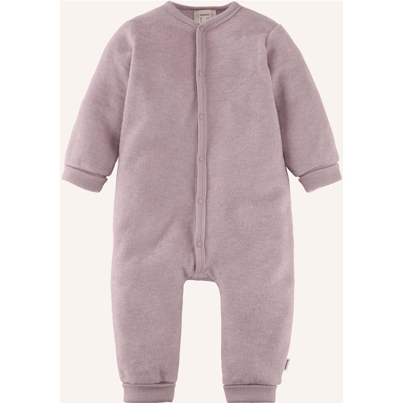 Hessnatur Hessnatur Wollfrottee Overall Aus Reiner Bio-Merinowolle rosa